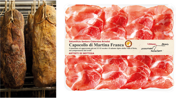 Capocollo di Martina Franca — confezione in vaschetta