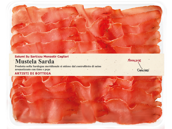 Mustela Sarda — confezione in vaschetta