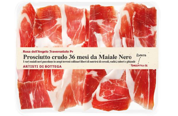 vaschetta Prosciutto Crudo Maiale Nero