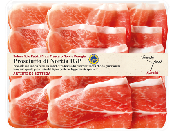 Prosciutto di Norcia IGP — confezione in vaschetta