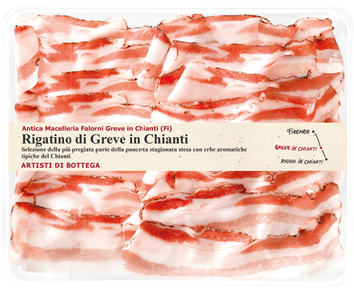 Rigatino di Greve in Chianti — confezione in vaschetta