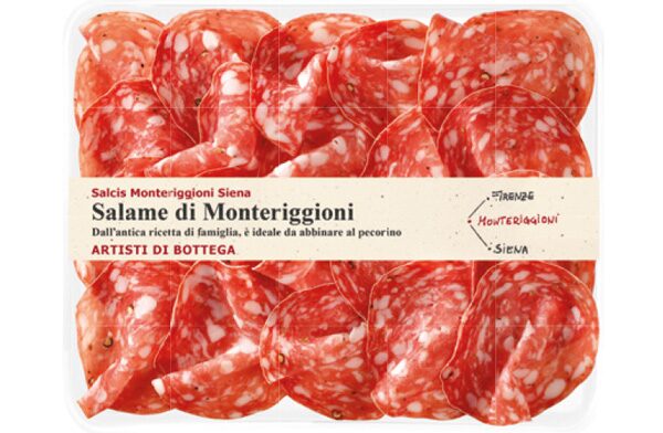 Salame di Monteriggioni — confezione in vaschetta