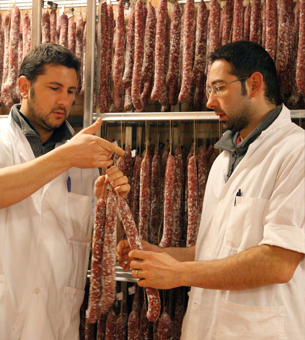 Salame di Roncole Verdi — i produttori